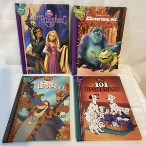 Early Moments Disney Books (4): Tangled, 101 Dalmatians, Monster's Inc., Tigger